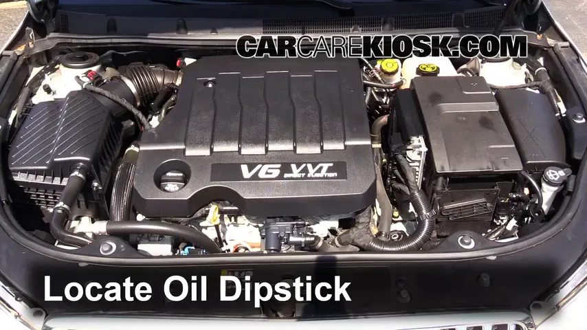 2013 Buick LaCrosse 3.6L V6 FlexFuel Oil Check Oil Level